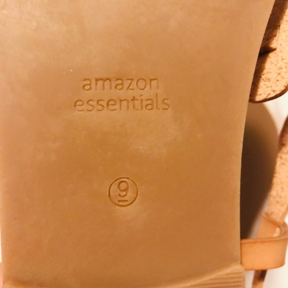 Amazon Tan Gladiator Sandals - Picture 2 of 5